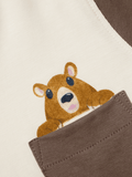 Regular T-Shirt: Mocha Mousse Boys Cotton T-Shirts (2-8 Yrs)