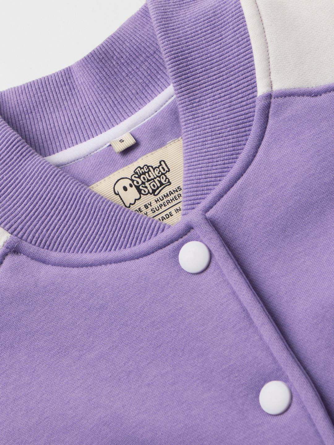 TSS Originals: Pretty Purple Women Varsity Jackets