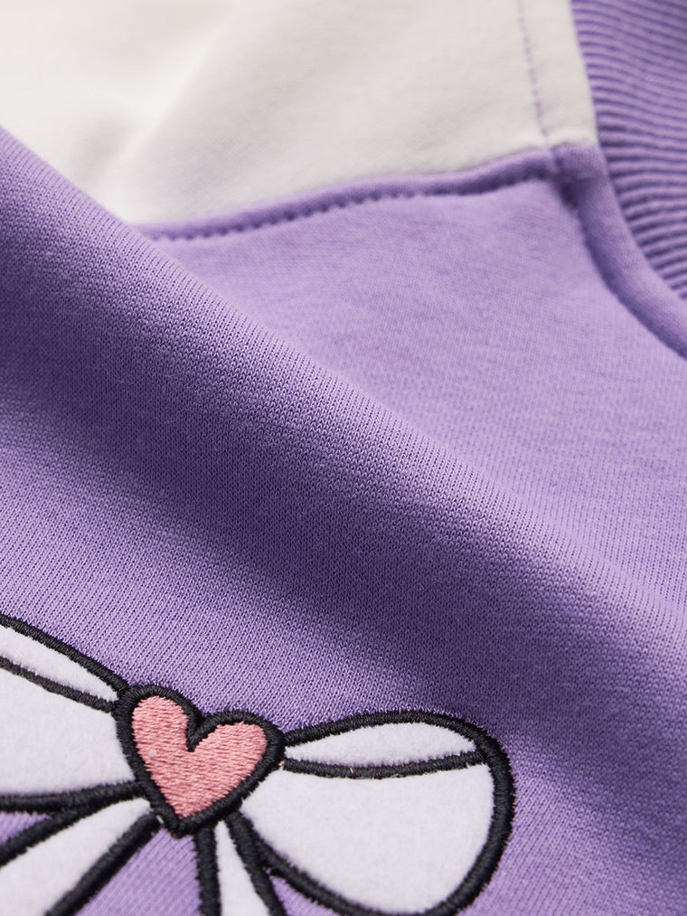 TSS Originals: Pretty Purple Women Varsity Jackets