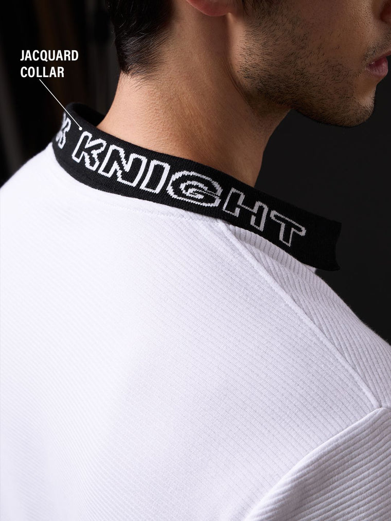 Ottoman Textured Polo: Batman Classic Polos