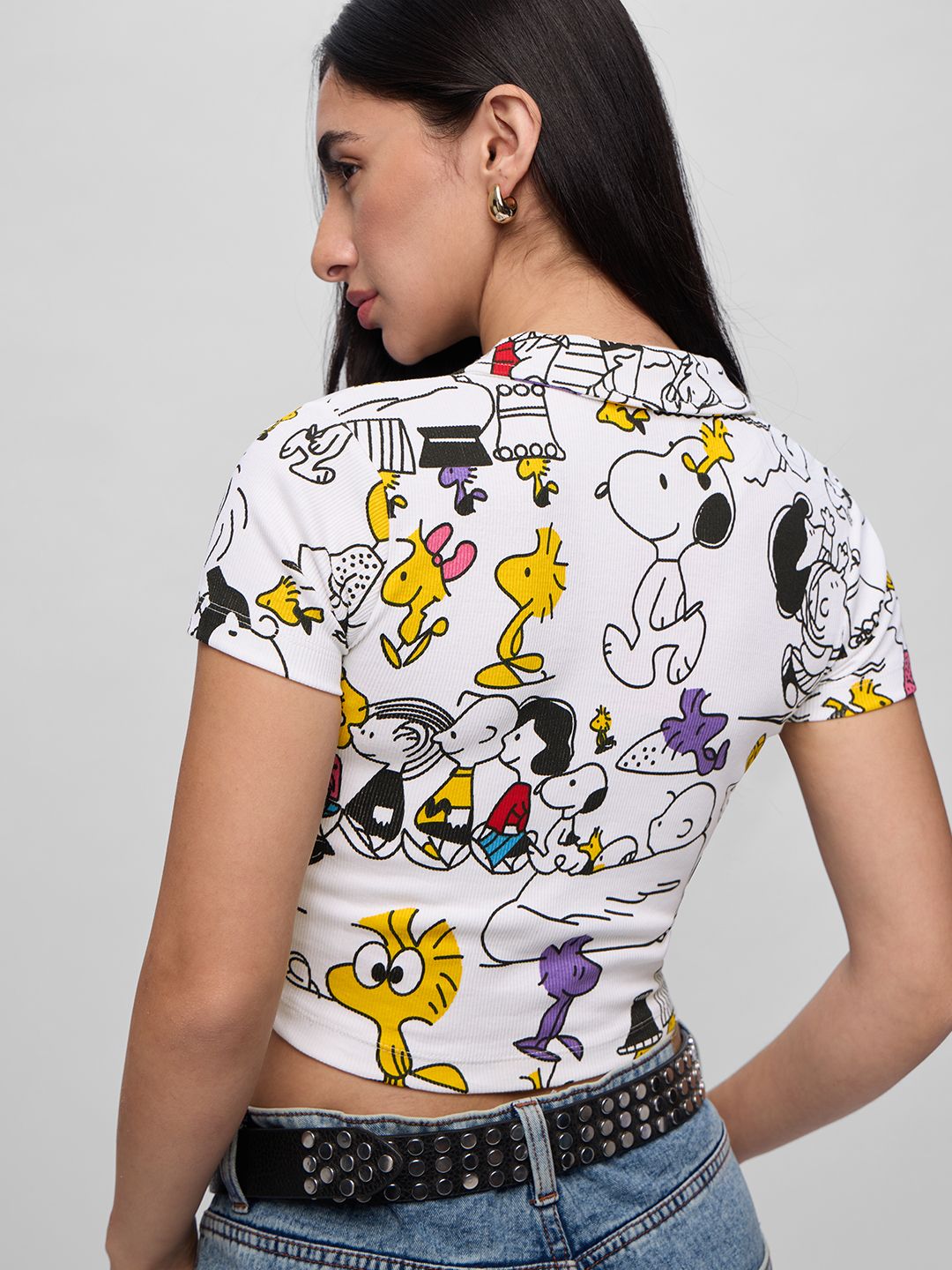 Peanuts: Playtime Women Cropped Polos