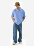 Solids: Pastel Blue Oversized Polos