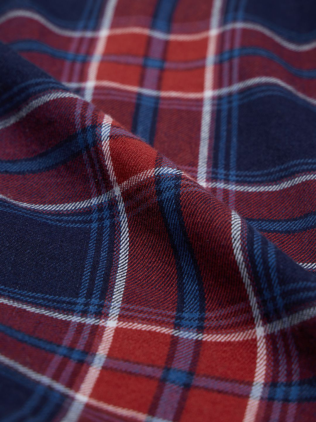 Plaid Shirt: Indigo Boys Cotton Shirts (2-8 Yrs)