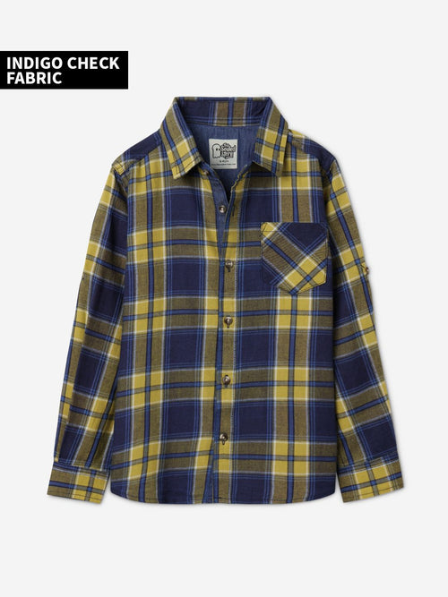 TSS Originals: Sunshine Boys Cotton Shirts (2-8 Yrs)