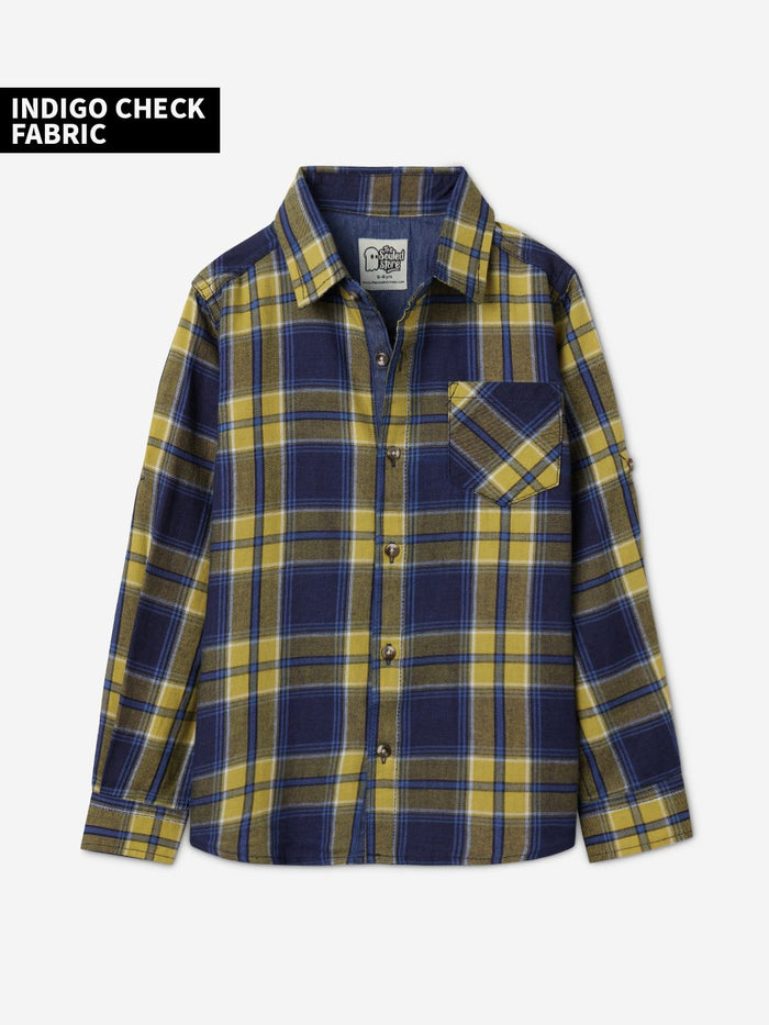 TSS Originals: Sunshine Boys Cotton Shirts (2-8 Yrs)