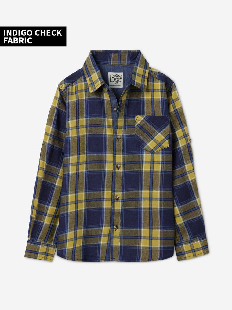 TSS Originals: Sunshine Boys Cotton Shirts (2-8 Yrs)