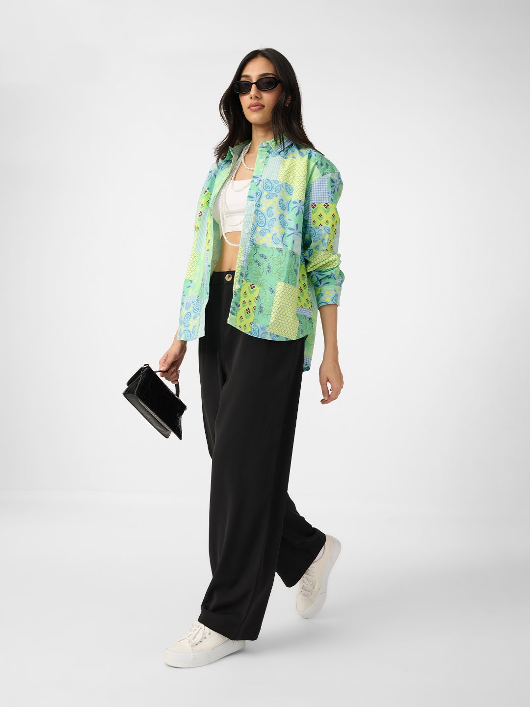 TSS Originals: Paisley Women Oversized Shirts