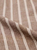 Cotton Linen Stripes: Dune Cotton Linen Shirts