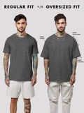 Solids: Spicy Red Oversized T-Shirts