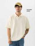 Solids: Off-White Oversized Polos