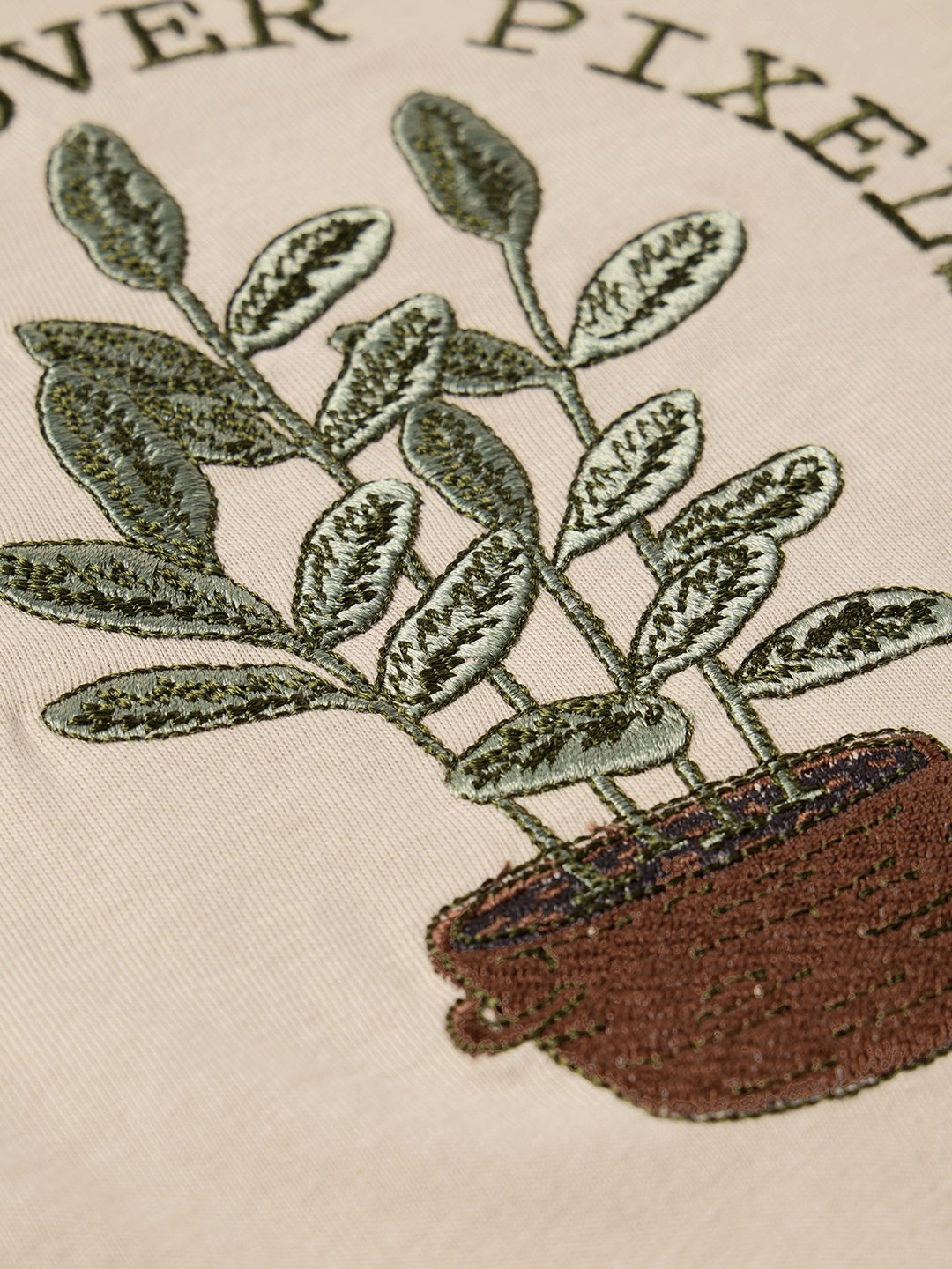 TSS Originals: Plants Over Pixels Women Relaxed T-Shirts