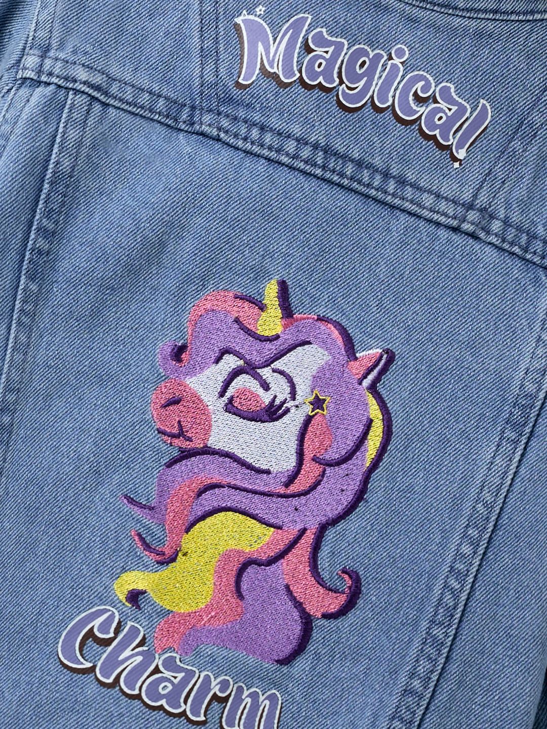TSS Originals: Magical Charm Girls Denim Jacket (2-8 Yrs)