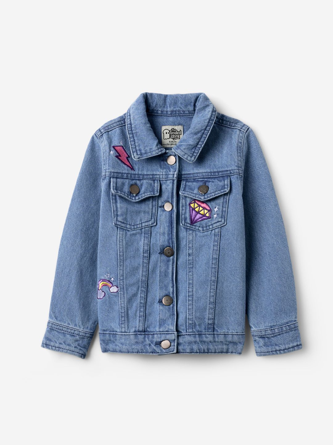 TSS Originals: Magical Charm Girls Denim Jacket (2-8 Yrs)