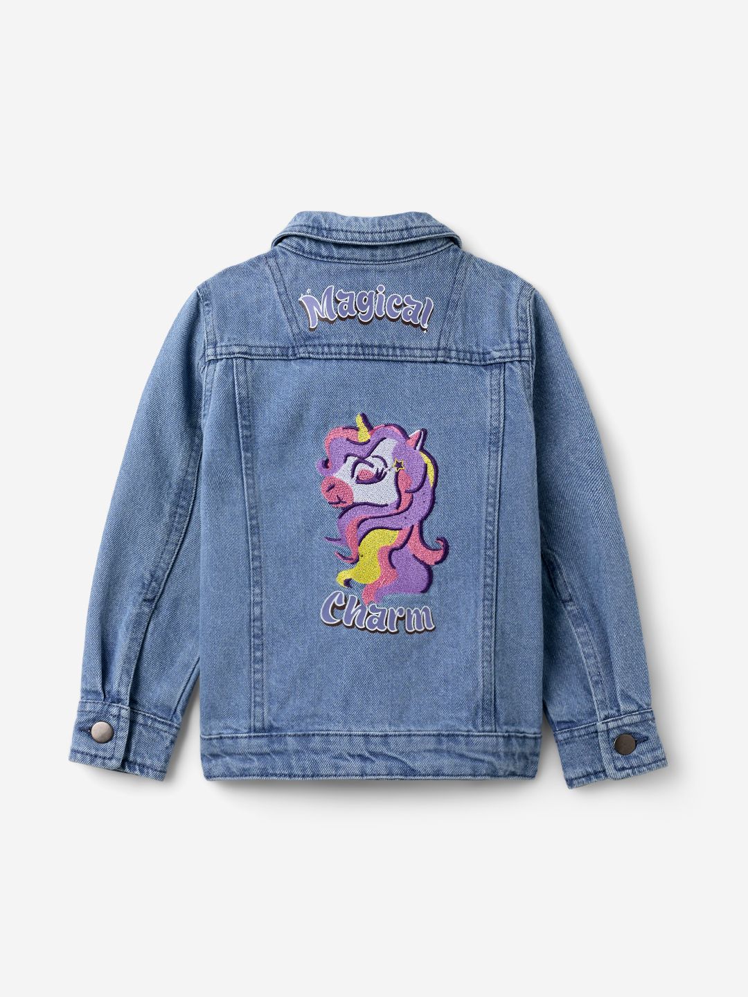 TSS Originals: Magical Charm Girls Denim Jacket (2-8 Yrs)