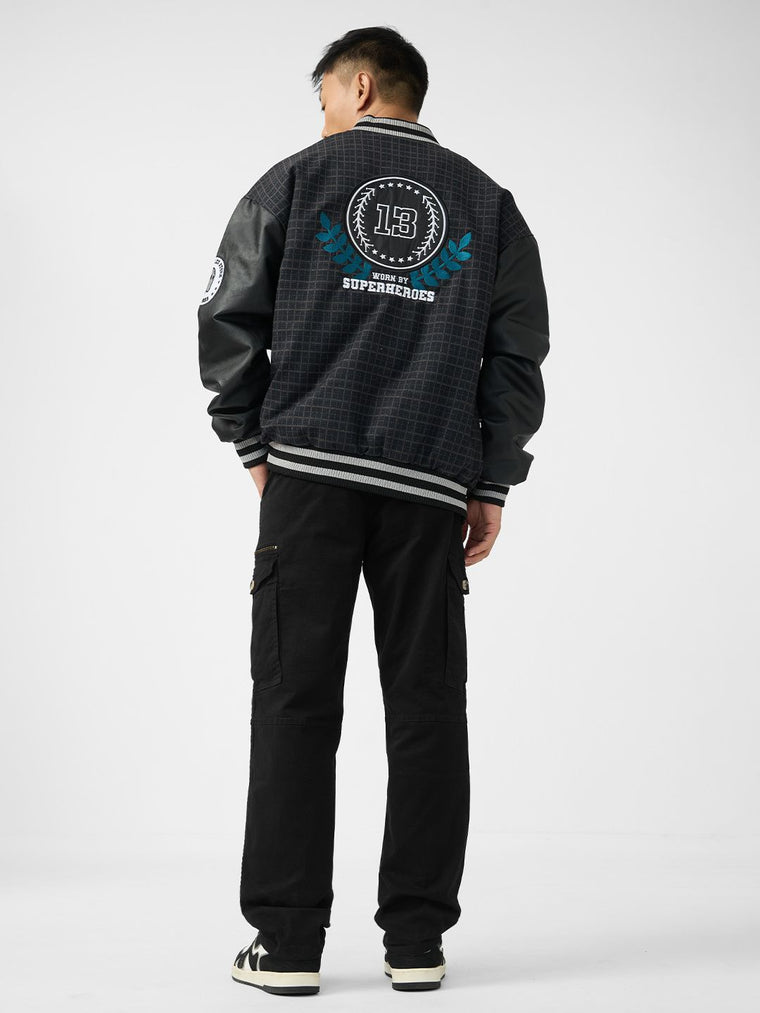 Solids: Black Men Cargo Pants