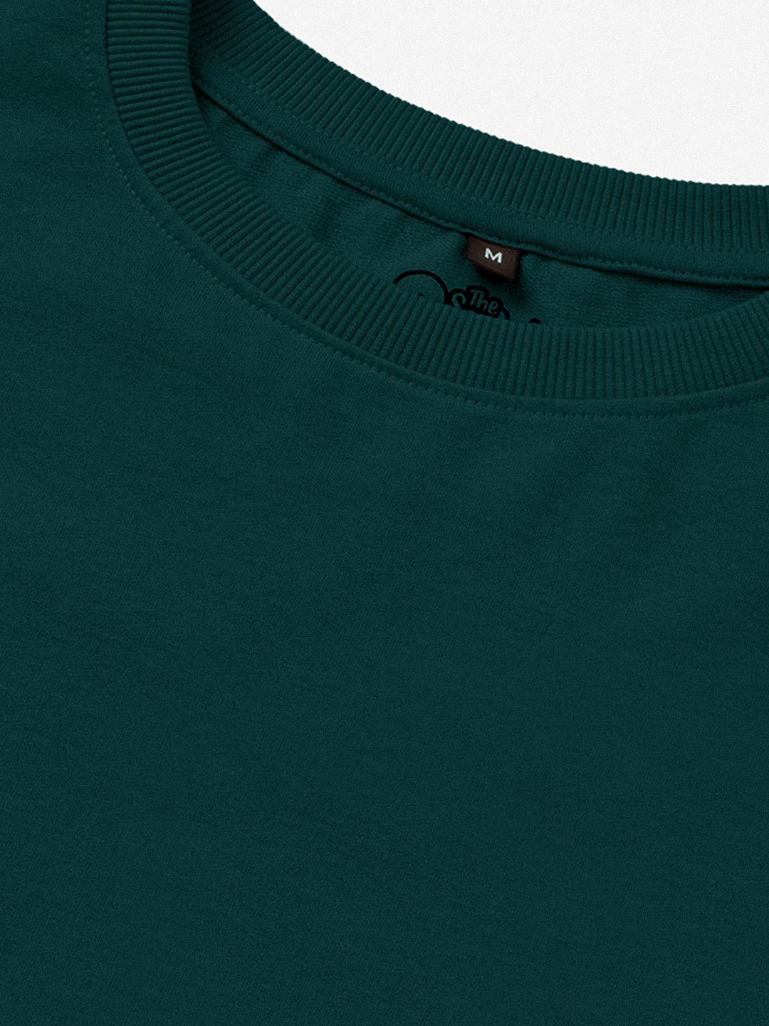 Solids: Emerald Green Oversized T-Shirts