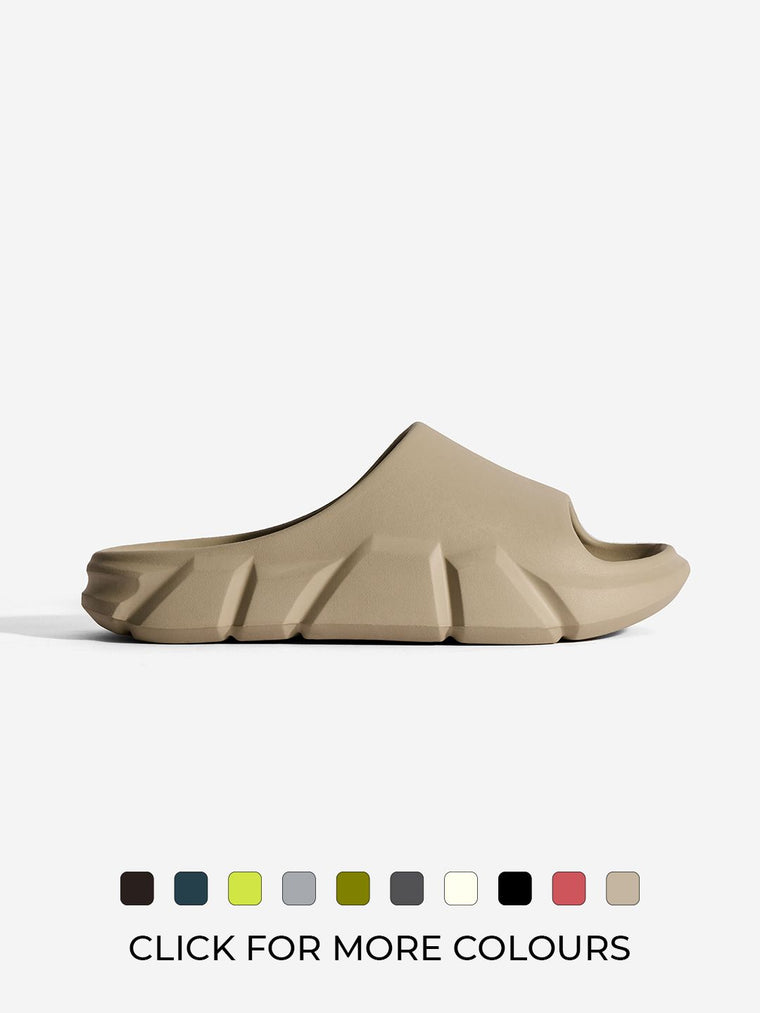 Slides: Beige Men Sliders