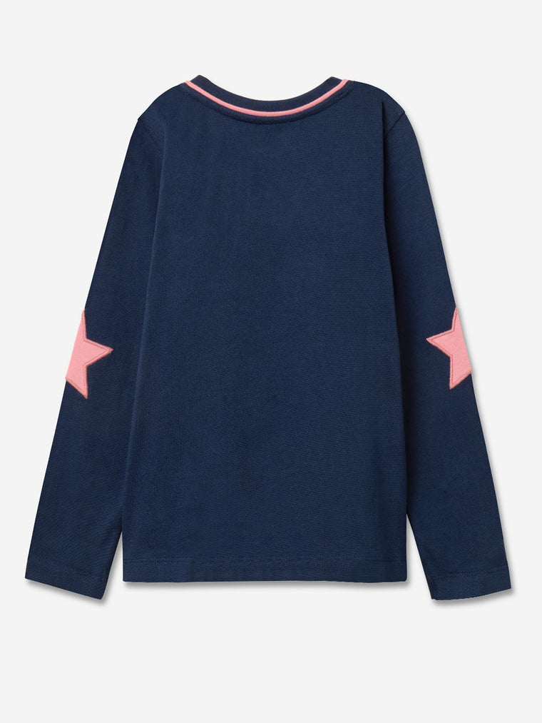 TSS Originals: Star Gazer Girls Full Sleeve T-Shirts (2-8 Yrs)