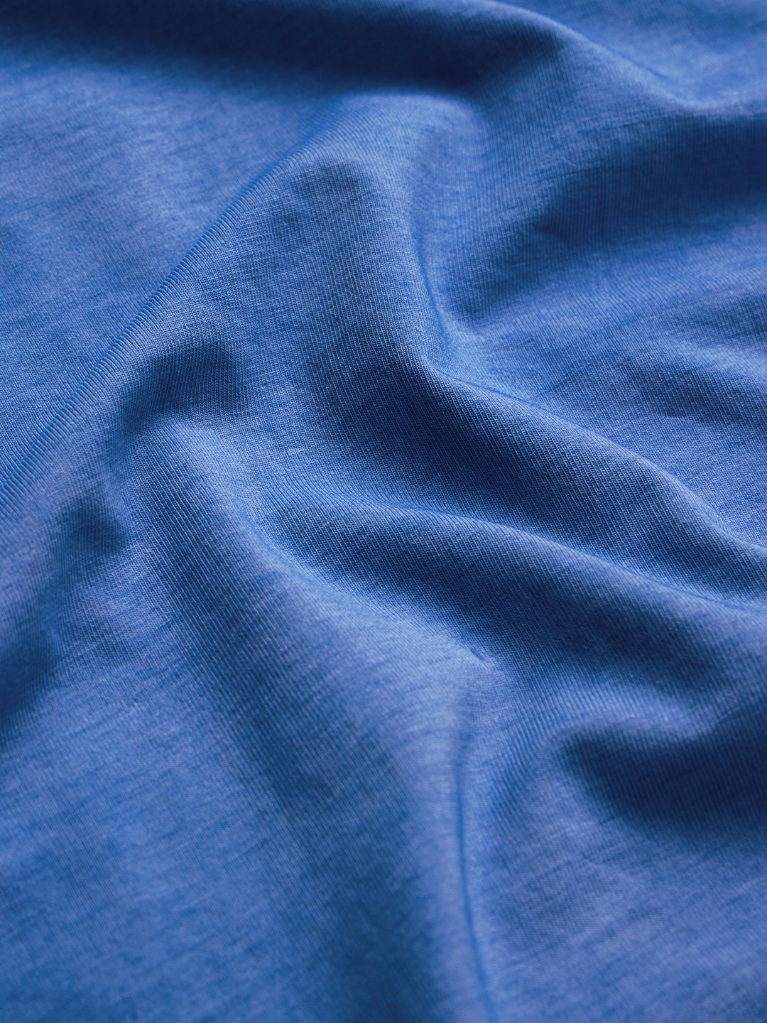Vintage Solids: Electric Blue Women Regular T-Shirts
