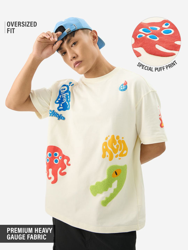 TSS Originals: Acid Drip Oversized T-Shirts