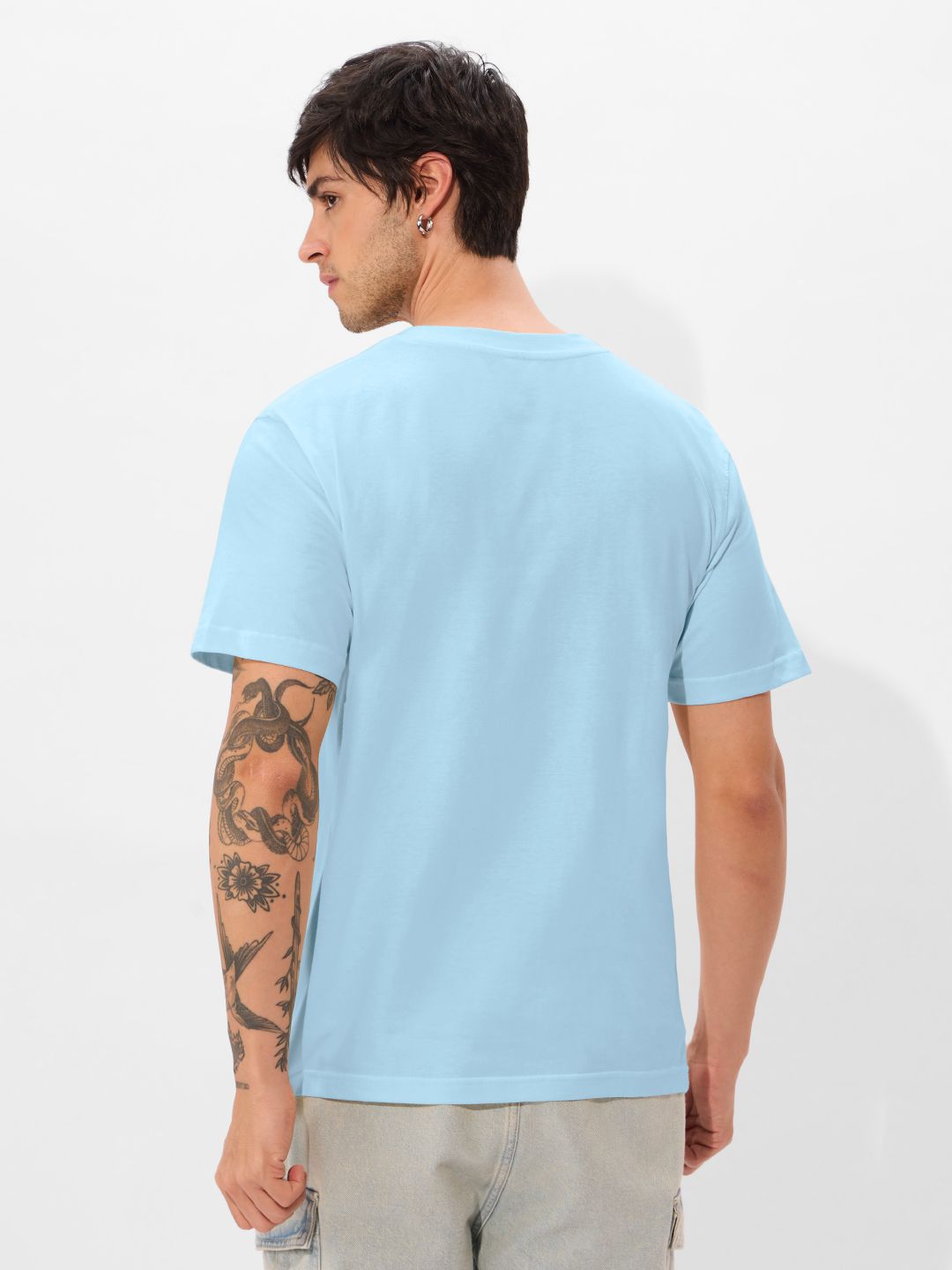 Solids: Sky Blue T-Shirts