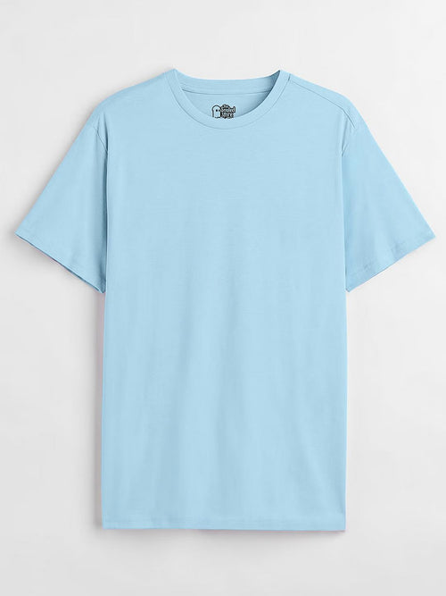 Solids: Sky Blue T-Shirts