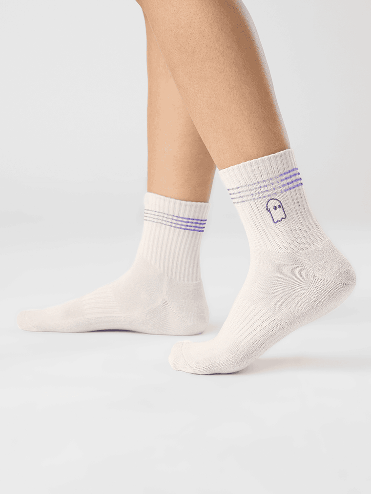 TSS Originals: Pastel White Socks