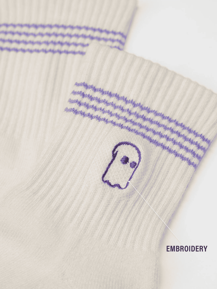 TSS Originals: Pastel White Socks