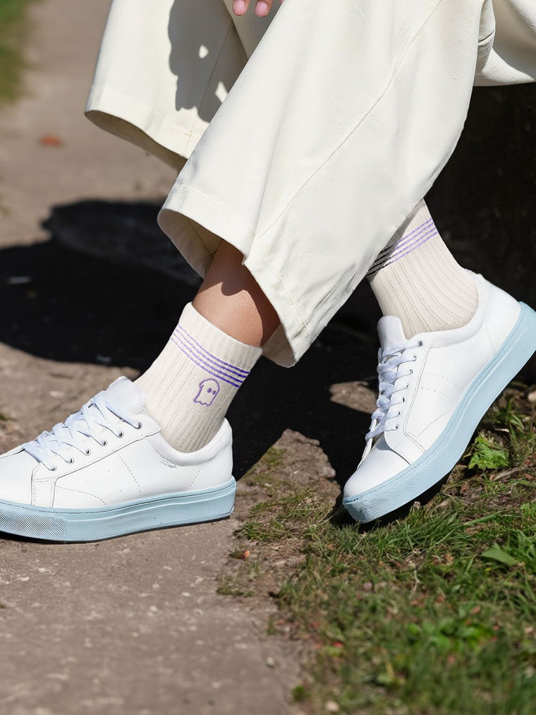 TSS Originals: Pastel White Socks