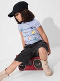 TSS Originals: Aqua Life Girls Cotton T-Shirts (2-8 Yrs)