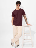 Solids: Burgundy T-Shirts