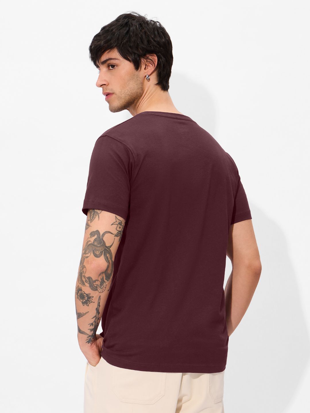Solids: Burgundy T-Shirts
