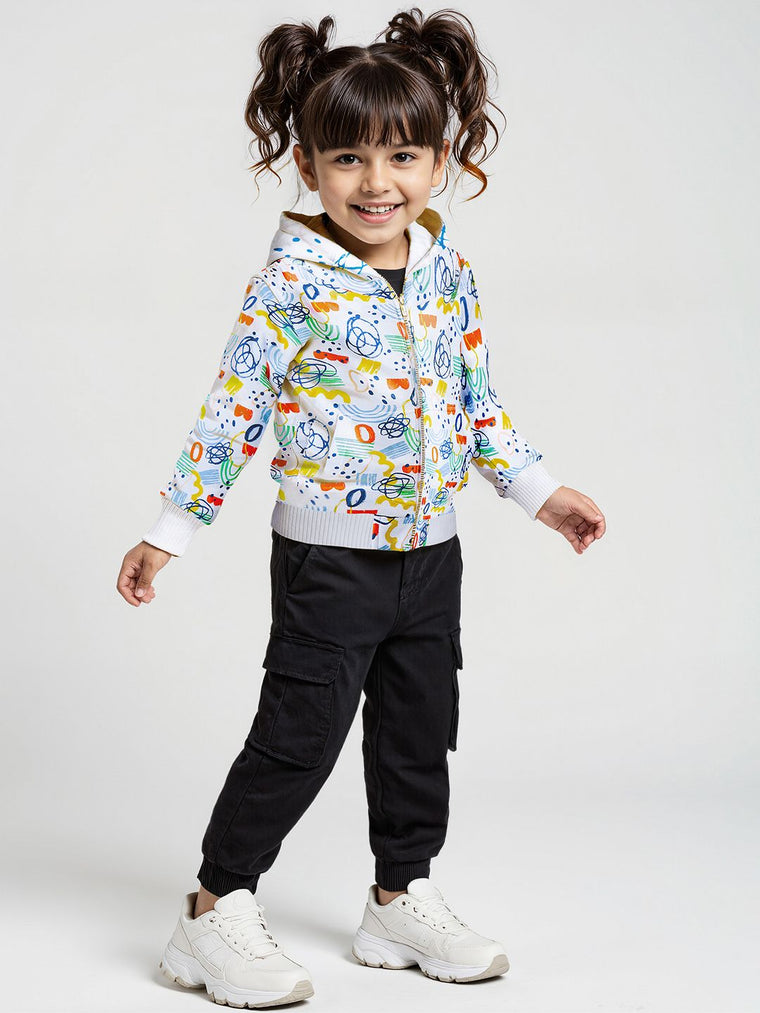 TSS Originals: Artsy Girls Puffer Jackets (2-8 Yrs)