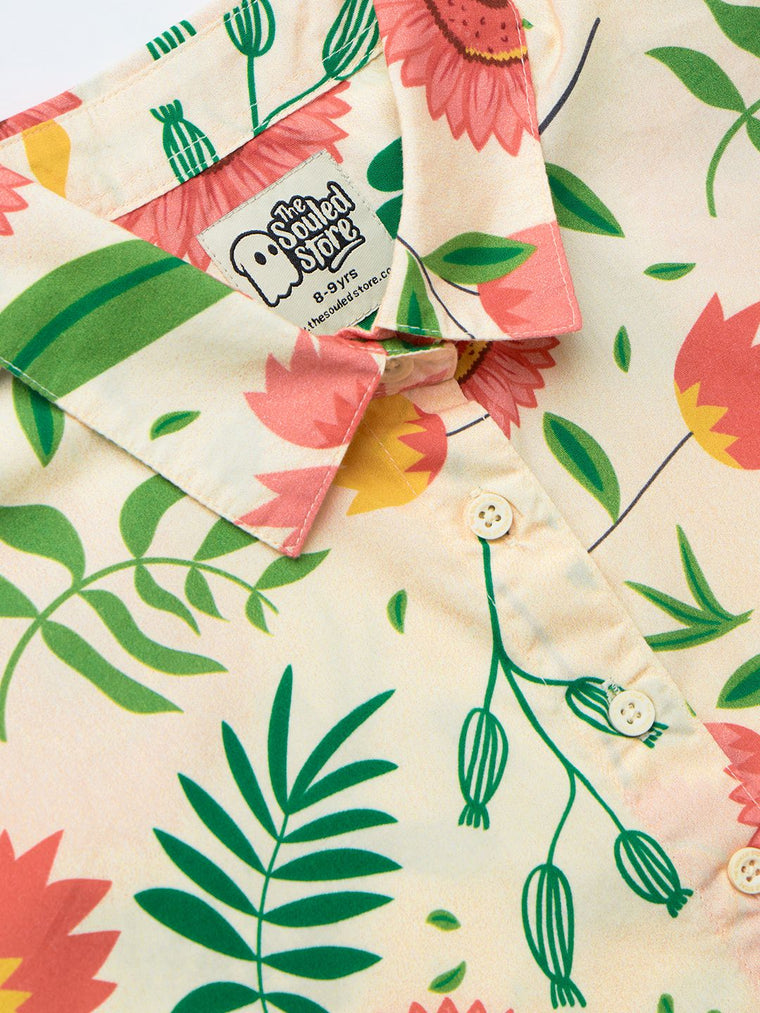 TSS Originals: Tropical Young Girls Crop Tops (8-14 Yrs)