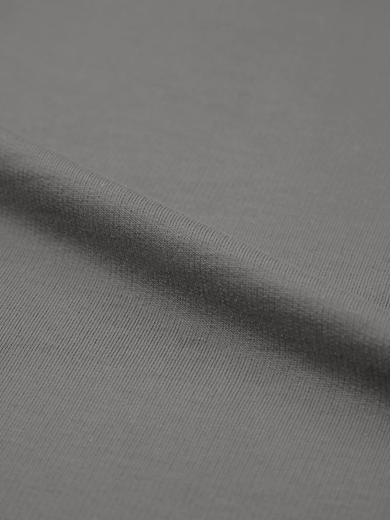 Solids: Smoke Grey Oversized T-Shirts