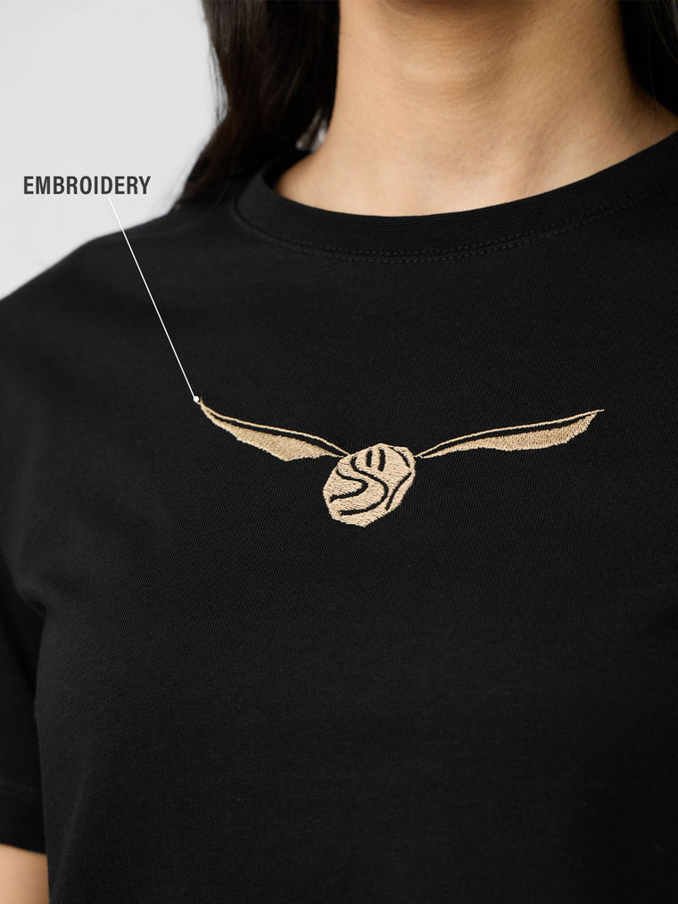 Harry Potter: Golden Snitch Women Relaxed T-Shirts