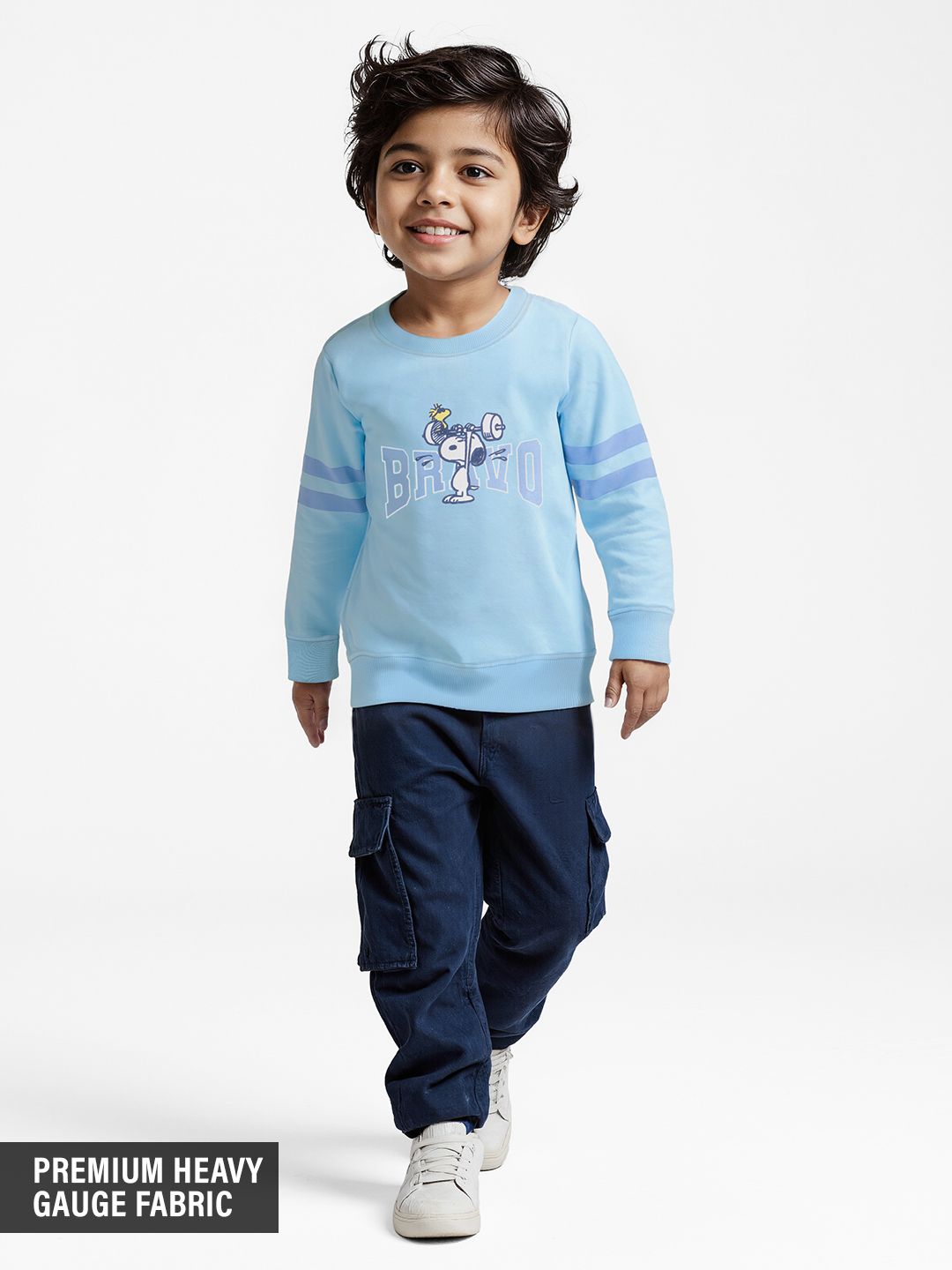 Peanuts: Bravo Boys Sweatshirts (2-8 Yrs)