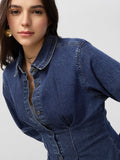 Denim Shirt Dress: Indigo Women Denim Dresses