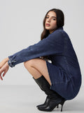 Denim Shirt Dress: Indigo Women Denim Dresses