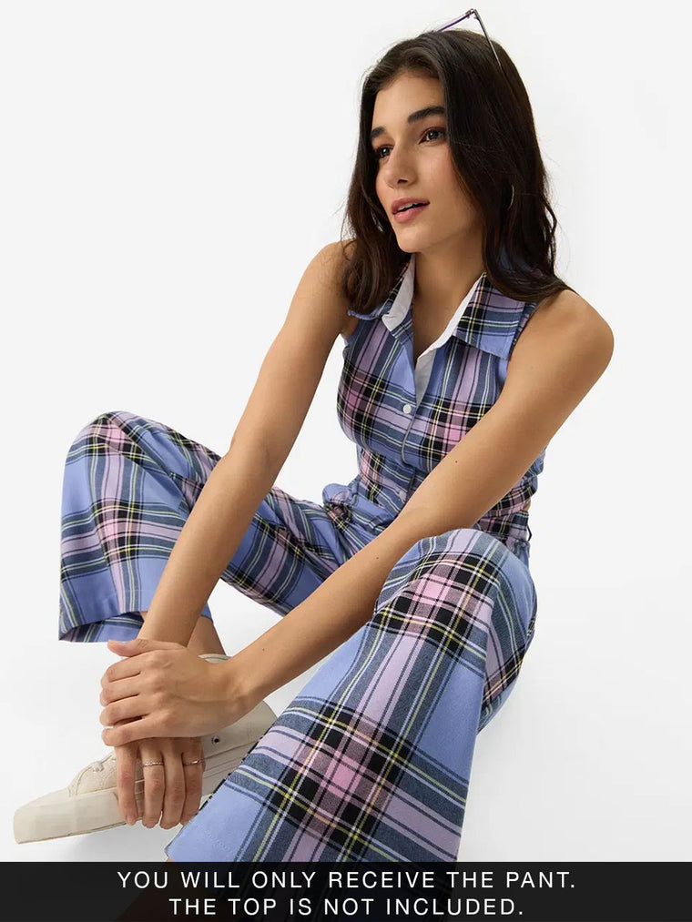 TSS Originals: Lilac Blossom Women Straight Pants