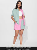 Solids: Sorbet Women Oversized Shirts