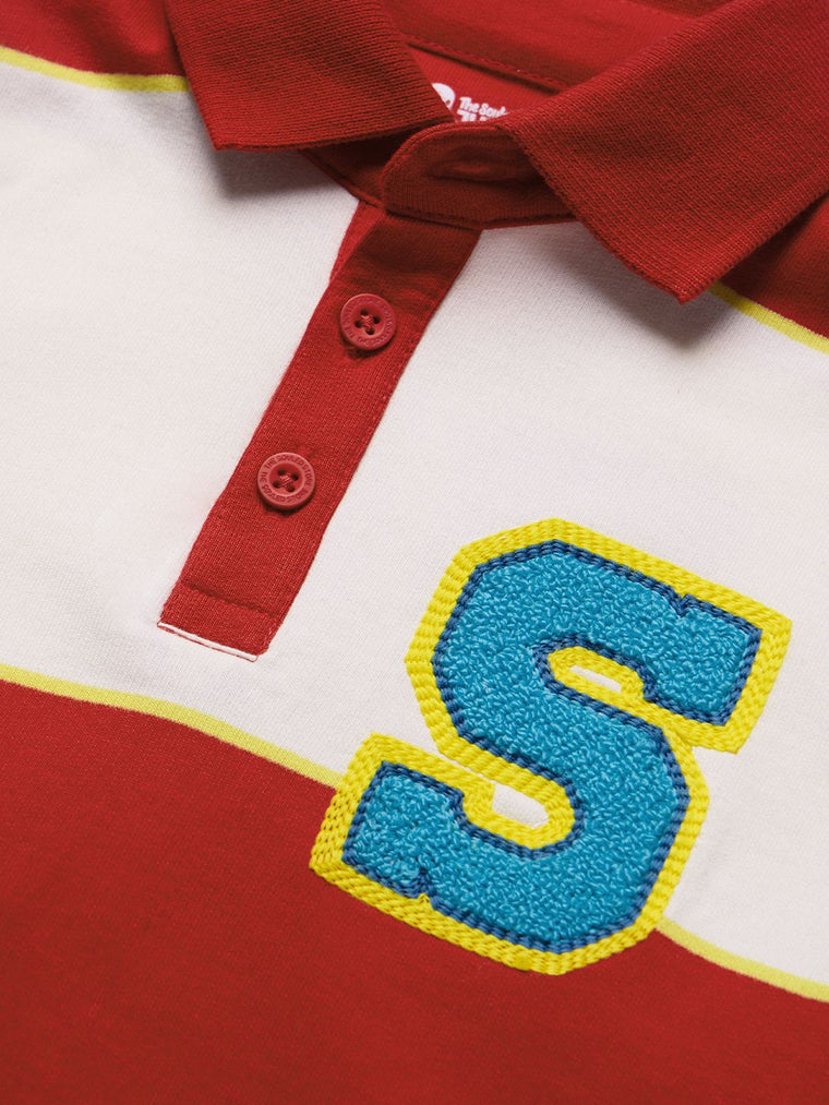 TSS Originals: Scarlet Boys Cotton Polo T-Shirts (2-8 Yrs)