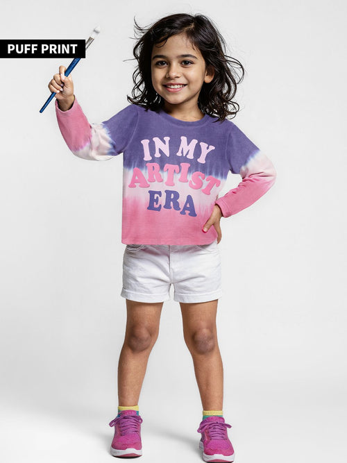 TSS Originals: Artist Era Girls Full Sleeve T-Shirts (2-8 Yrs)