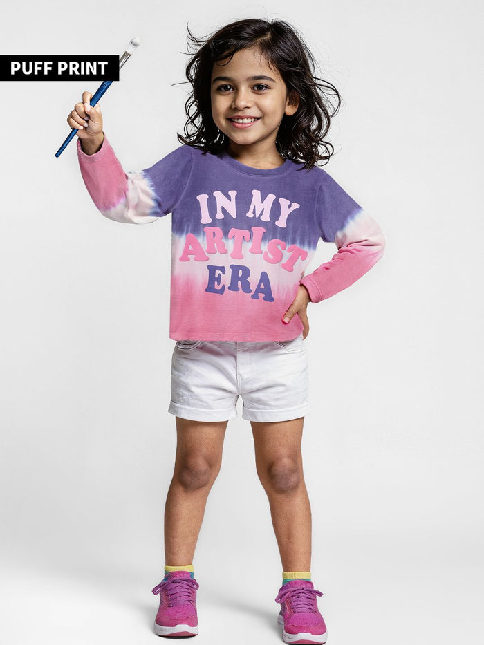 TSS Originals: Artist Era Girls Full Sleeve T-Shirts (2-8 Yrs)