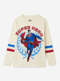 Superman: Superhero Boys Full Sleeve T-Shirts (2-8 Yrs)