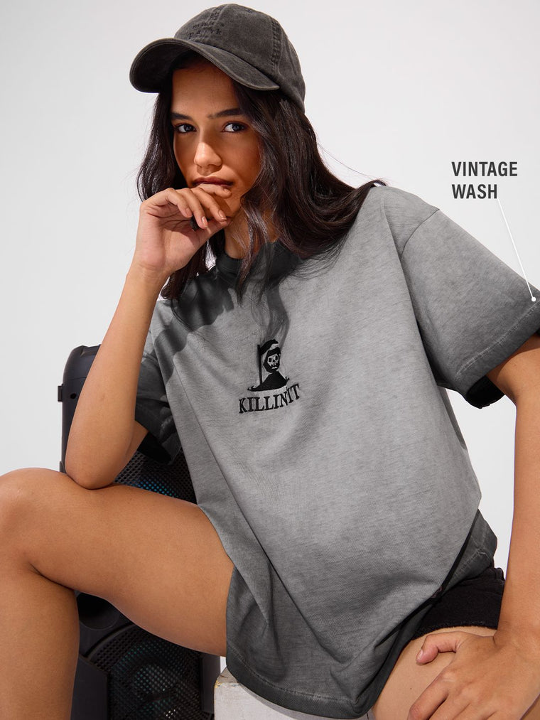 TSS Originals: Killing It Women Oversized T-Shirts