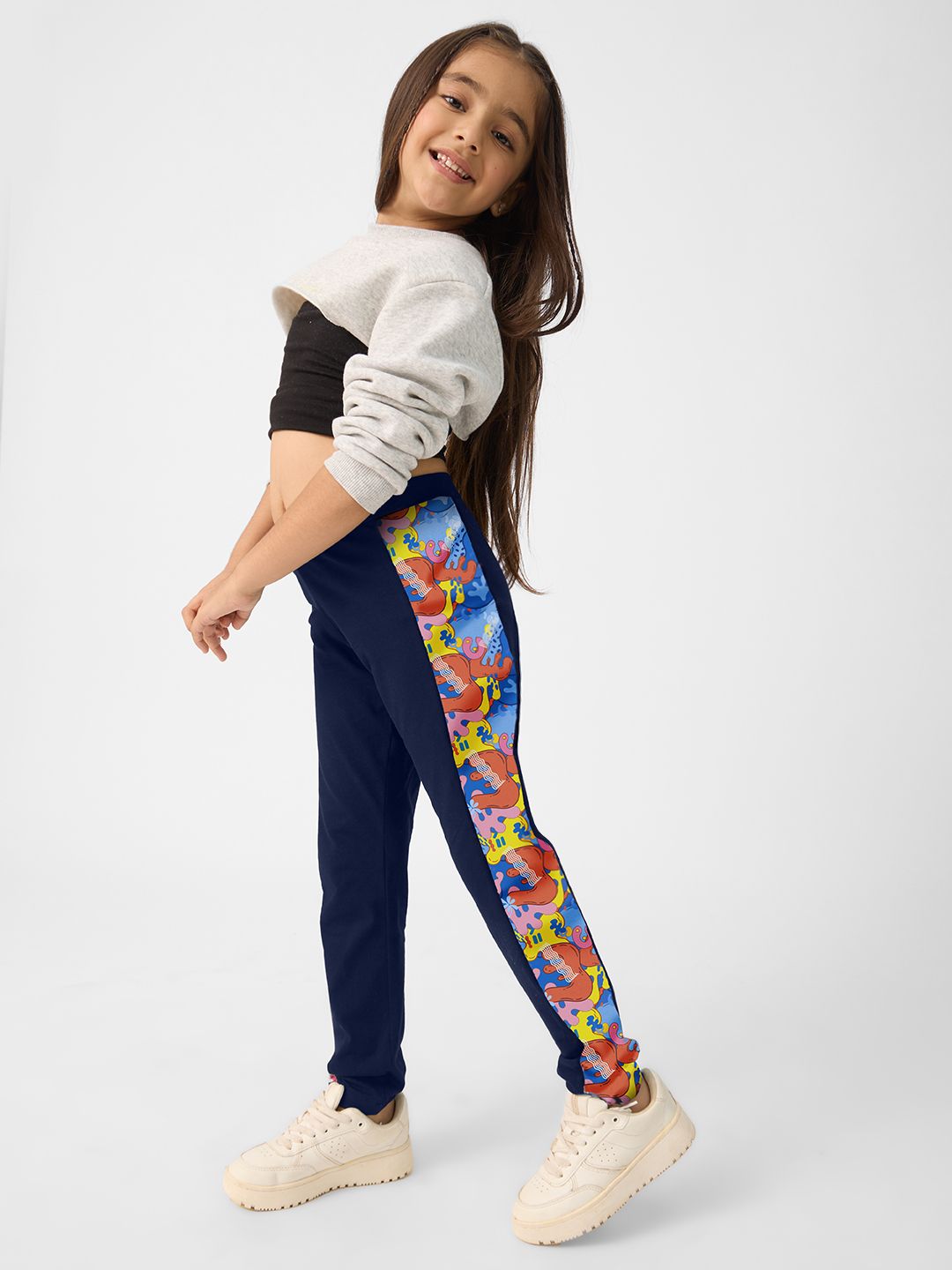 TSS Originals: Swirl Girls Cotton Leggings (2-8 Yrs)