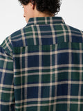 Plaid Shirt: Emerald Men Relaxed Shirts