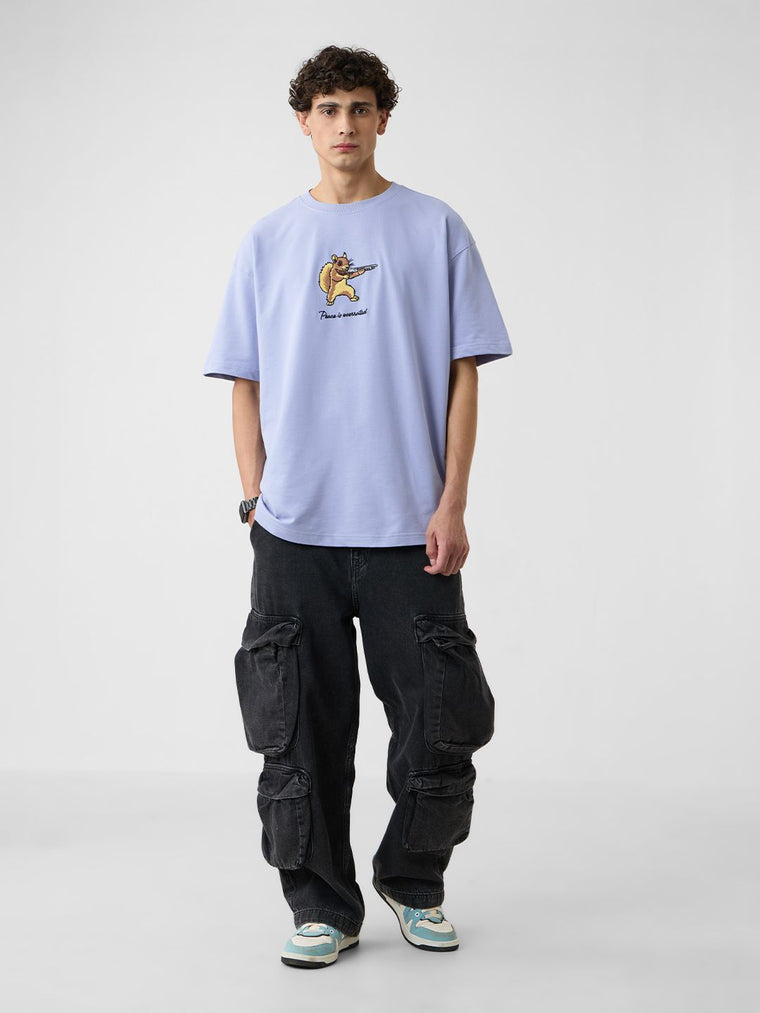 Oversized T-Shirt: Peace Is Overrated Oversized T-Shirts