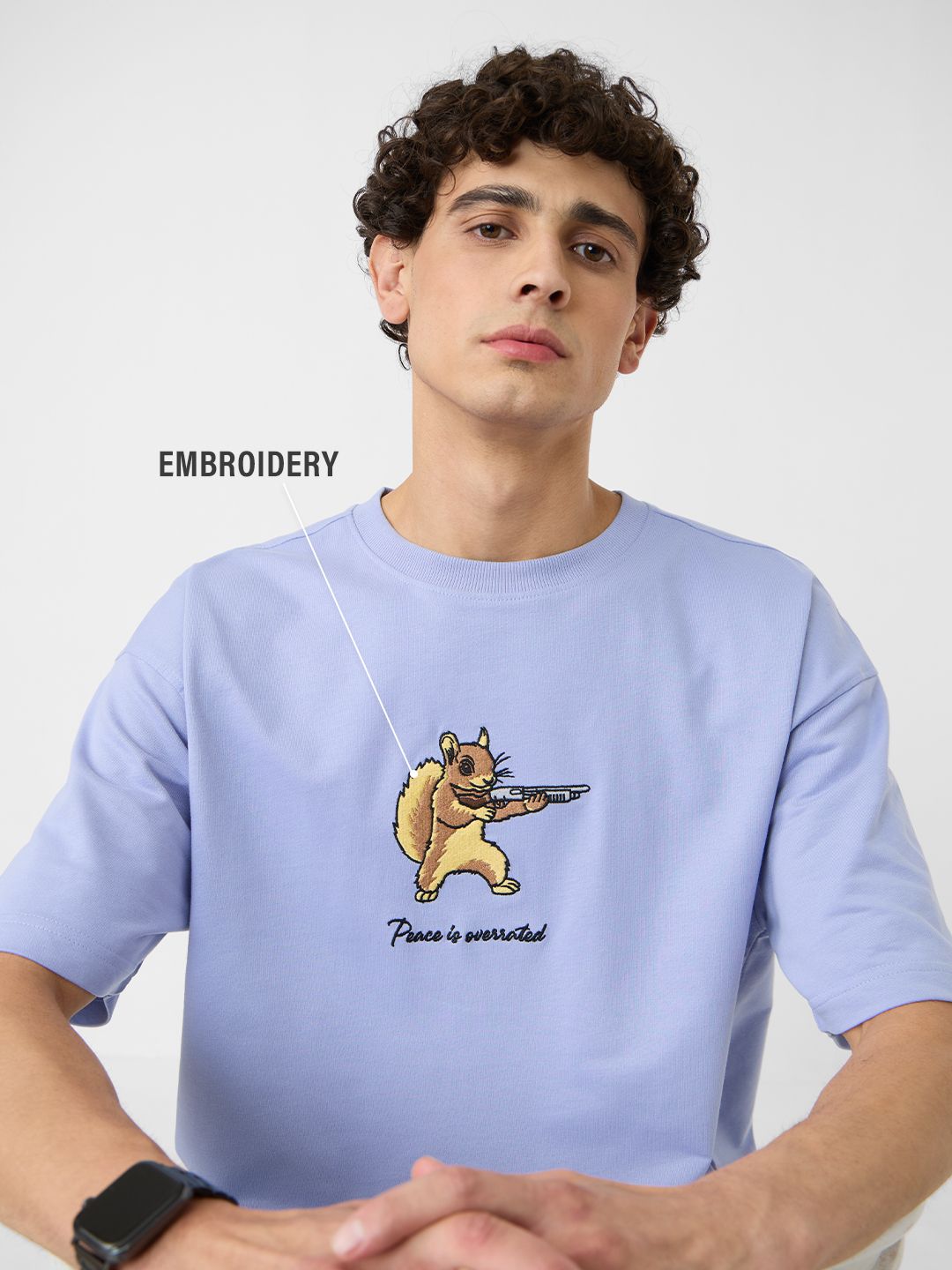 Oversized T-Shirt: Peace Is Overrated Oversized T-Shirts